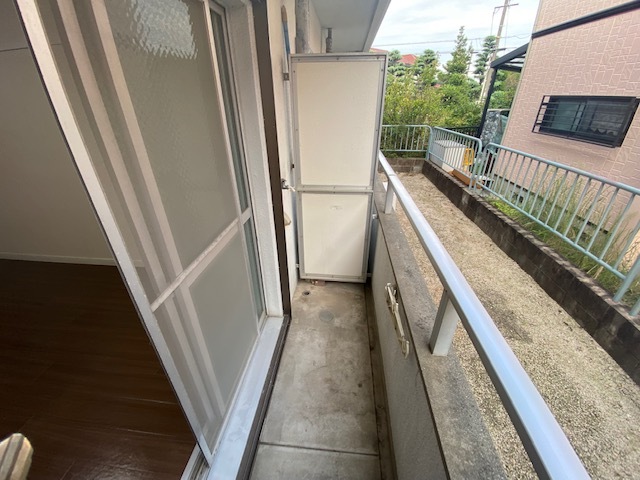 バルコニー　広々としたバルコニーです