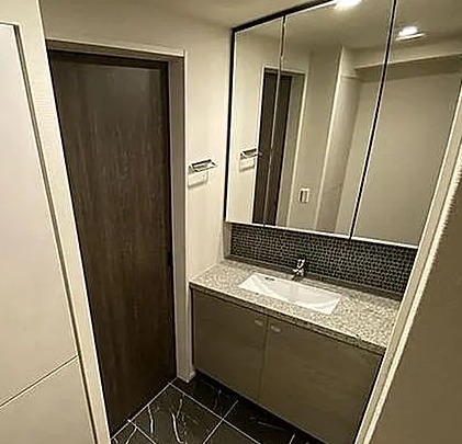 洗面設備　※別部屋の参考写真です。
