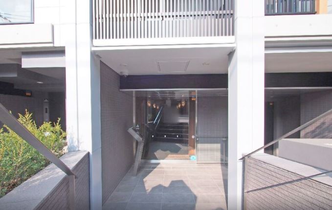 エントランス　シティハウス四谷坂町