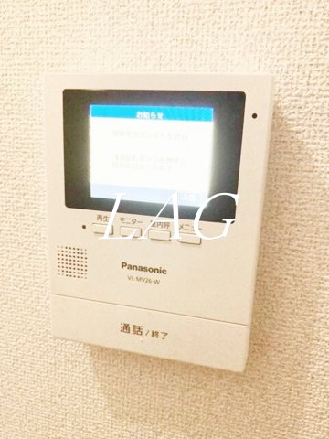 セキュリティ　モニター付きインターフォンです。