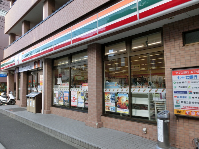 コンビニ　セブン‐イレブン 仙台荒町店（コンビニ）まで450m