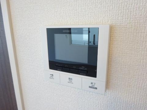 セキュリティ　カメラ付インターホン（イメージ）