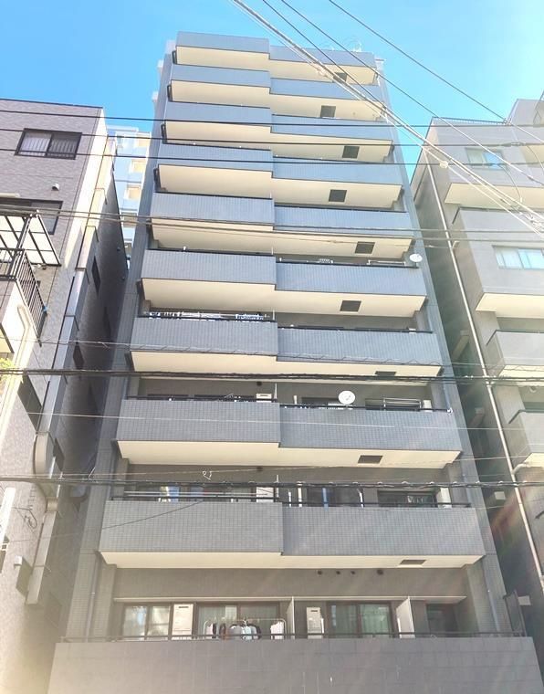 建物外観　プレジール千駄木　文京区千駄木3