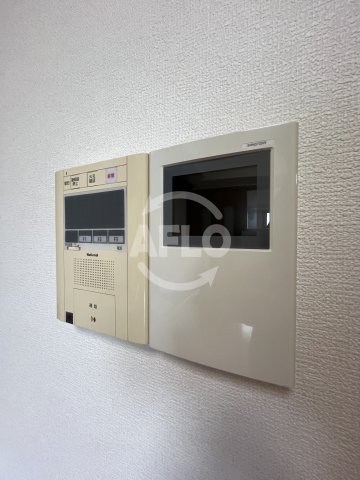 セキュリティ　第18関根マンション　モニター付きインターホン