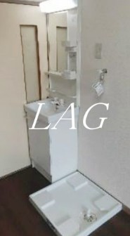洗面設備　独立洗面台です。