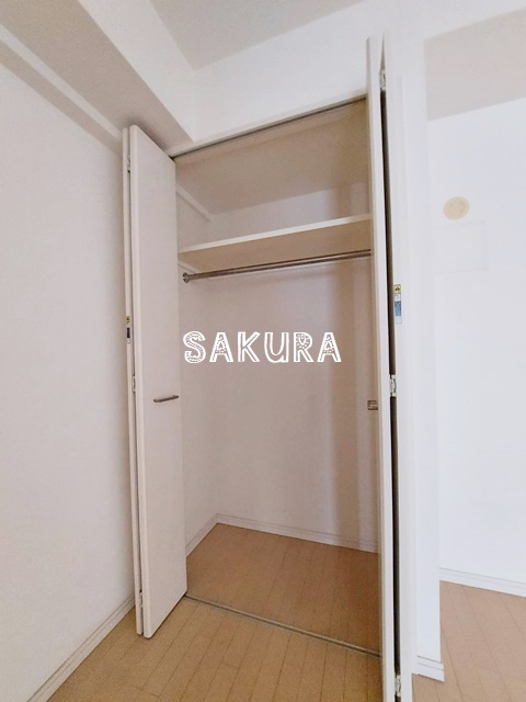 収納　お荷物の多い方でも安心のクローゼット付き♪