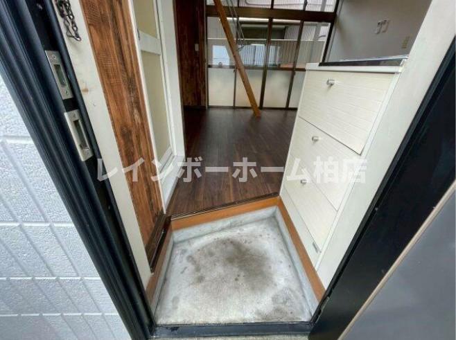 玄関　明るい玄関です