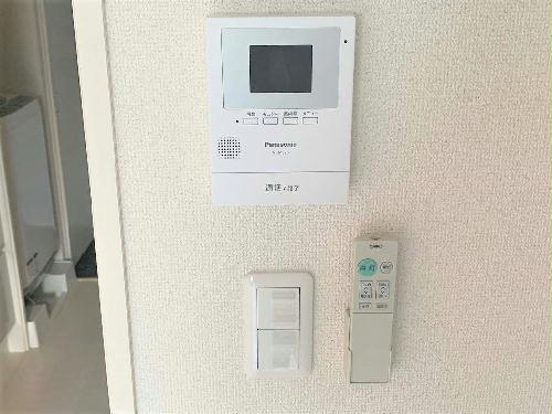 セキュリティ　インターホンです。