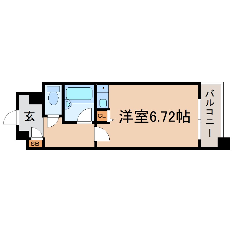 プライムコート武庫之荘の間取り写真