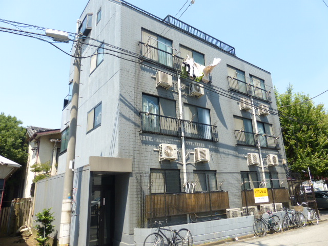 建物外観　外観タイル貼りマンション　オートロック付