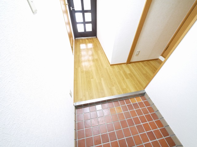 玄関　毎日通る玄関はこちらです