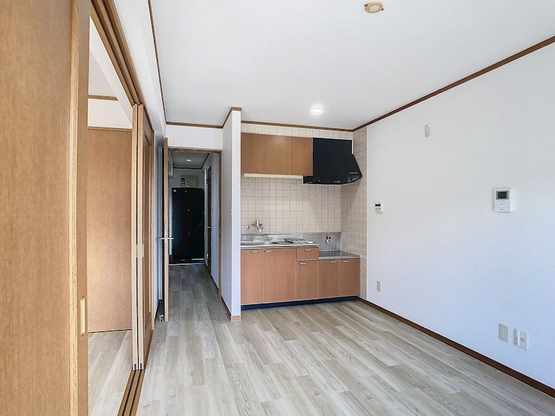 キッチン　202号室のリフォームしたお部屋