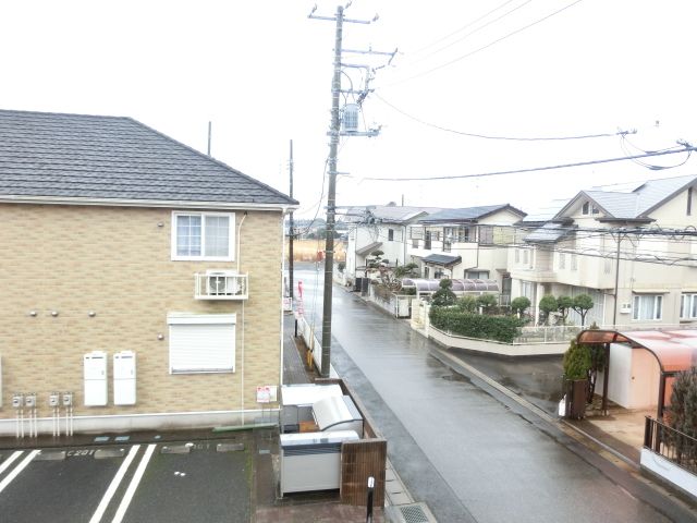 眺望　２階からの景色です