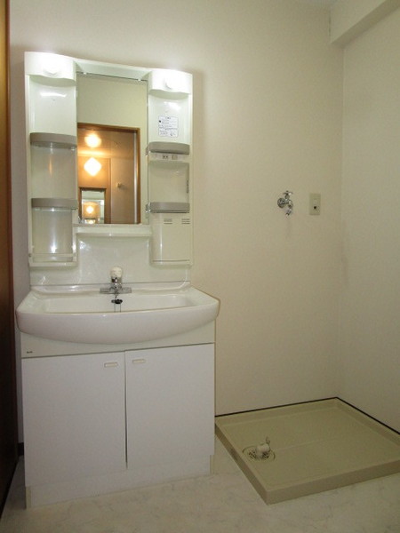 洗面設備　別部屋の写真です