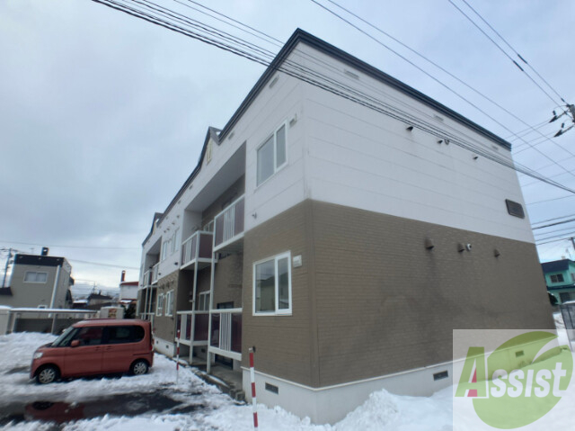 建物外観　札幌市北区篠路三条「グリーンフィールド１」