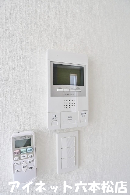 セキュリティ　来客の確認ができるので安心ですね