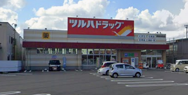 ドラックストア　ツルハドラッグ 青森浜田店（ドラッグストア）まで375m