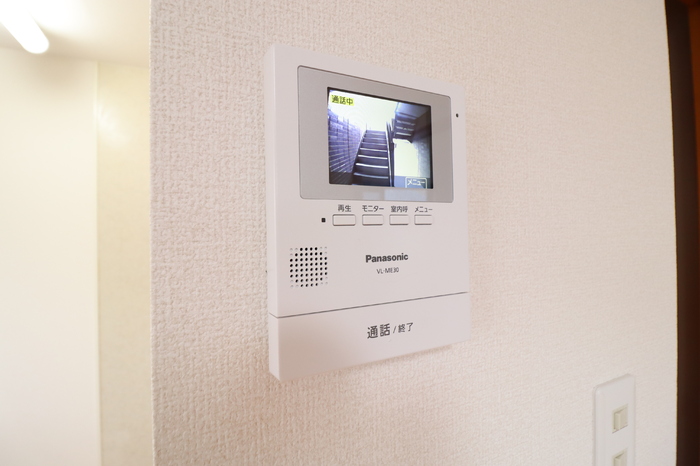 セキュリティ　録画機能付きモニターフォン