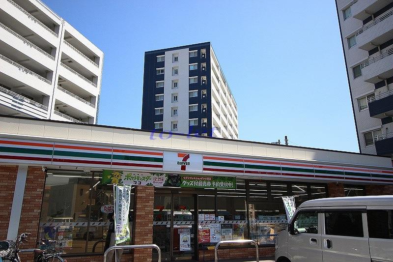 コンビニ　セブンイレブン川崎中原市ノ坪店（コンビニ）まで722m