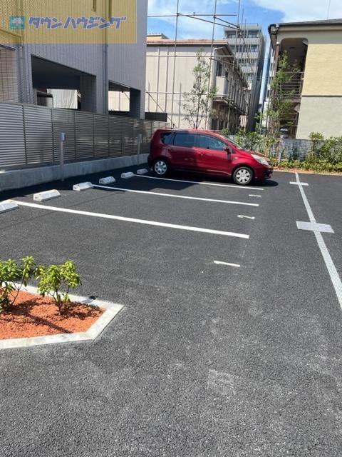 駐車場　眺望