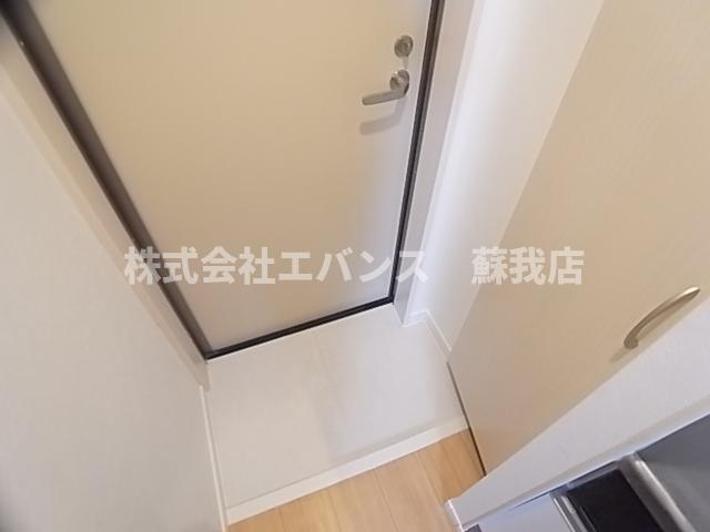 玄関　収納もある玄関です