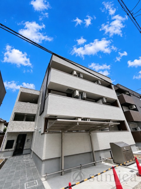 建物外観　インターネット無料で使い放題♪