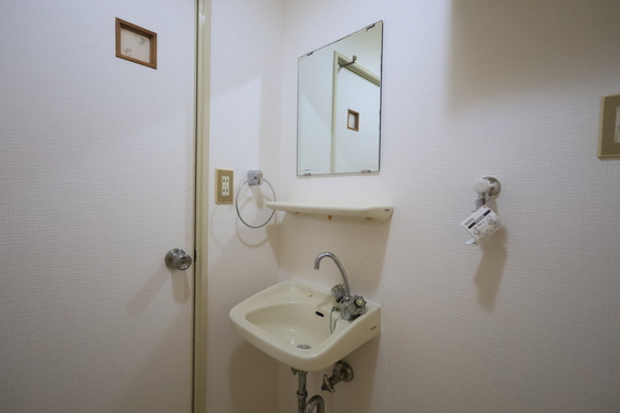洗面設備　別号室の写真です。