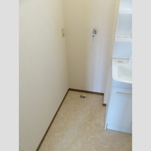 洗面設備　洗濯機置き場