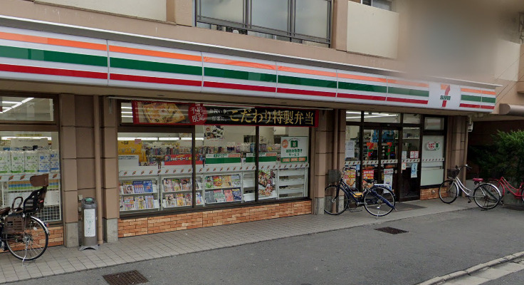 コンビニ　セブンイレブン 東大阪稲田新町店（コンビニ）まで190m