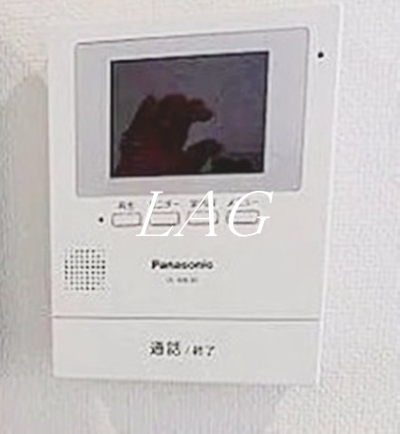 セキュリティ　モニター付きインターホンです。