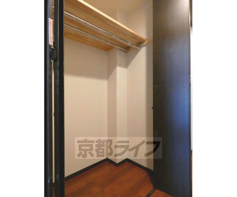 収納　クローゼットです
