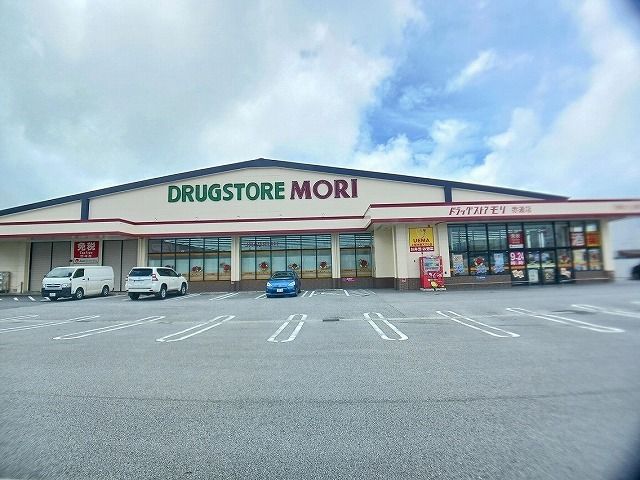 ドラックストア　ドラックストアモリ赤道店（ドラッグストア）まで800m