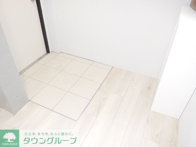 玄関　庭