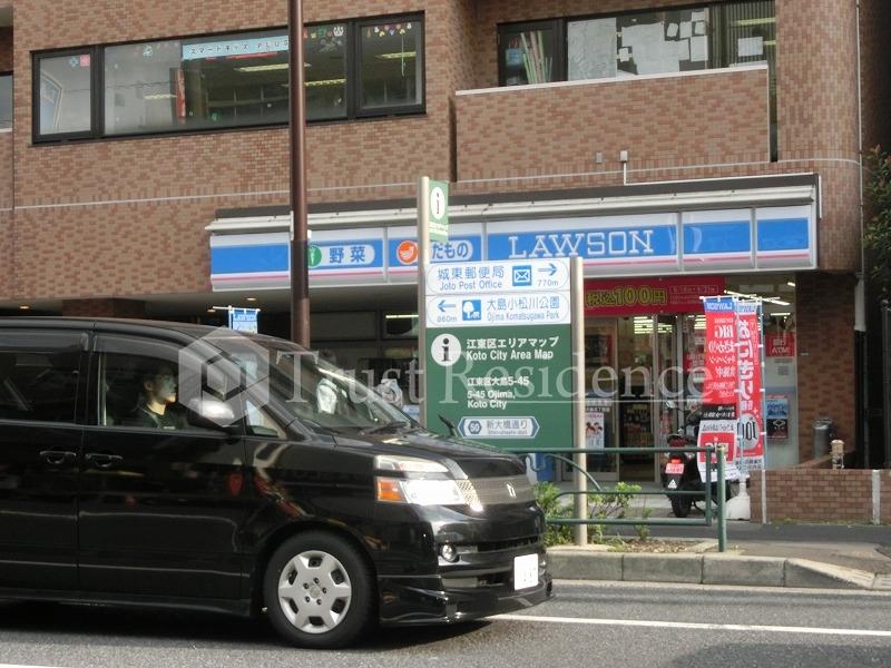 コンビニ　ローソン 大島五丁目店（コンビニ）まで299m