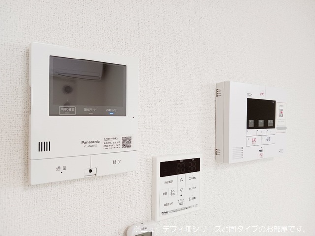 セキュリティ　建築中のため類似物件の写真を掲載しています