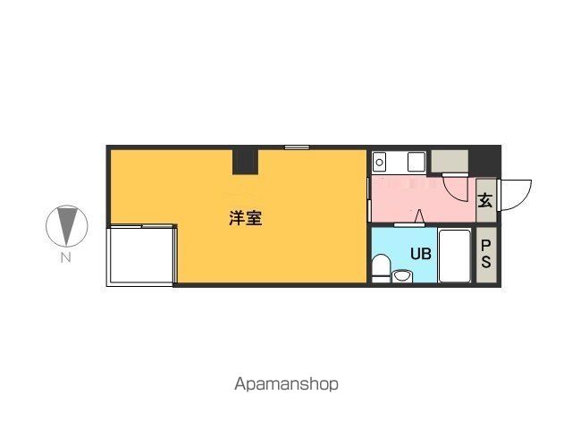 アルファ清心町IIの間取り写真