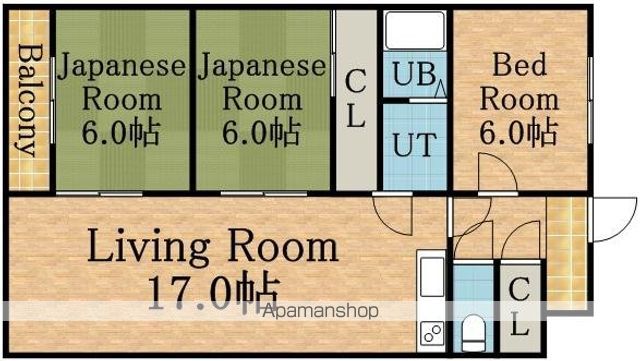 コスモロイヤル東苗穂A棟の間取り写真