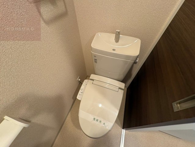 トイレ　ゆったりとした空間のトイレです