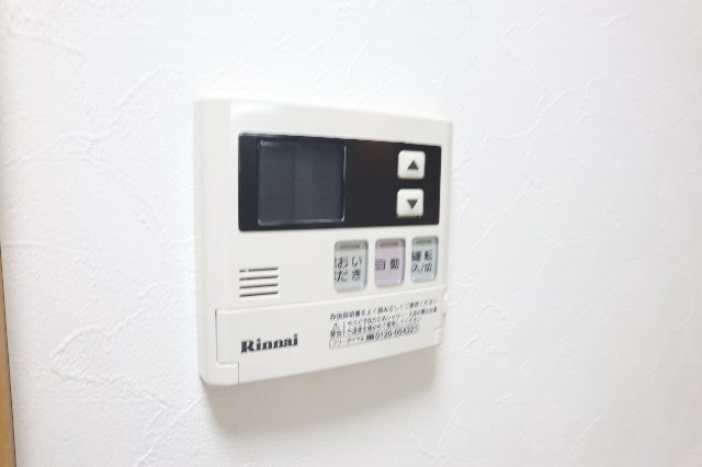 その他設備　温度調整の楽な給湯ボタン