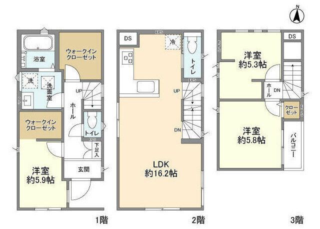 Kolet片倉22の間取り写真