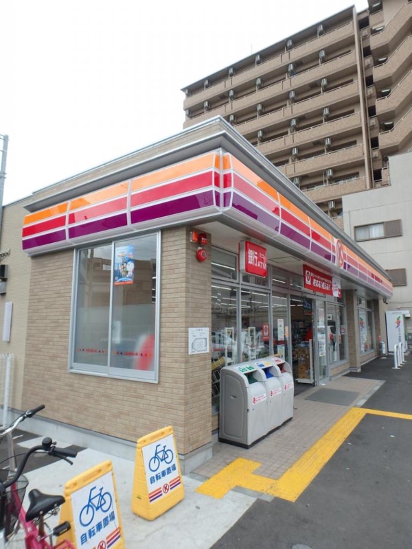 コンビニ　サークルＫ 東住吉杭全店（コンビニ）まで154m