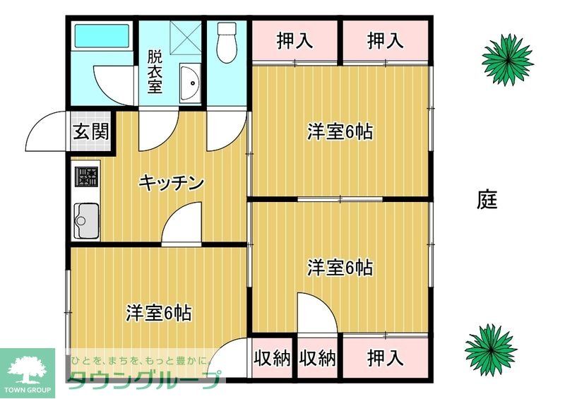 ハイムブドウ園の間取り写真