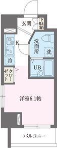 THEパームス新小岩の間取り写真