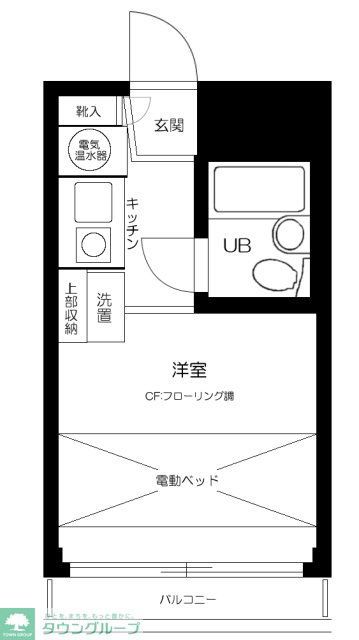 ピアレス上池袋の間取り写真