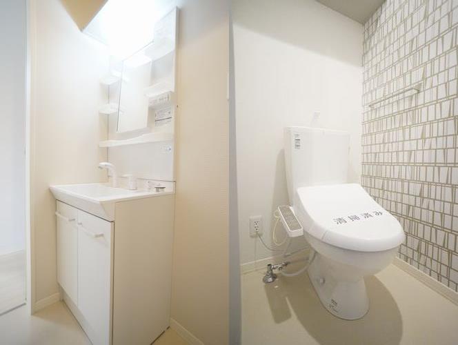 ＪＲ両毛線 新前橋駅 徒歩19分 2階建 築9年のトイレ写真