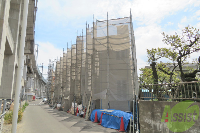 建物外観　仙台市若林区三百人町「ＧＲＡＮＤＴＩＣ連坊南」