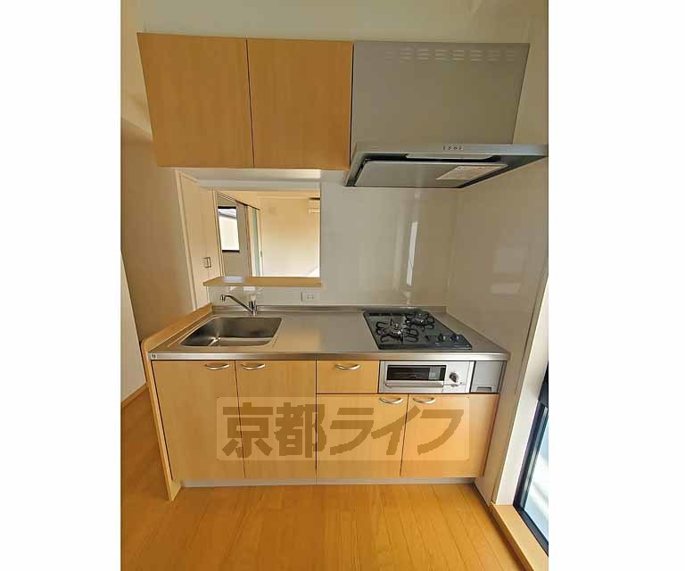 阪急京都線 桂駅 徒歩5分 2階建 築4年のキッチン写真