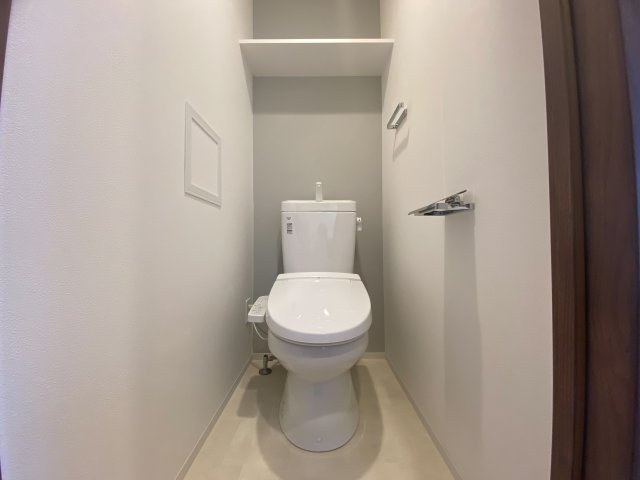 トイレ　ゆったりとした空間のトイレです