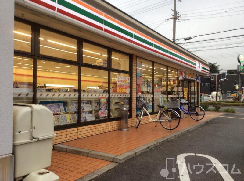 コンビニ　セブン-イレブン大阪菅原１丁目店（コンビニ）まで300m