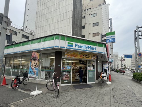 コンビニ　ファミリーマート 恵美須西二丁目店（コンビニ）まで134m